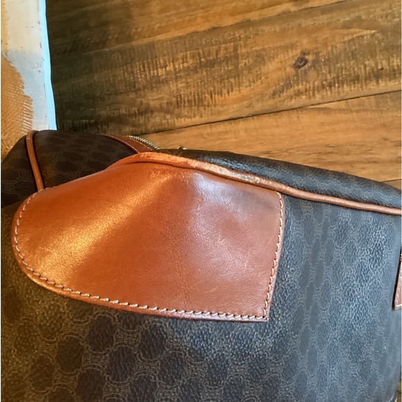 Authentic vintage, Celine Macadam travel tote, Boston bag. - Picture 13 of 14